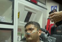 Un herido y varios detenidos tras balacera en Acayucan