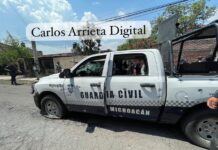 Ataca CJNG a la GC en Michoacán: 6 policías y un civil heridos