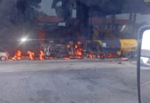 Choca pipa con combustible y provoca fuerte explosión la carretera Cárdenas-Coatzacoalcos