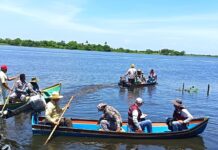 Conagua y autoridades ambientales de Veracruz mantienen operativo de seguimiento por la mortandad de peces en Cosamaloapan