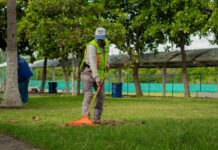 Gobierno de Boca del Río continúa con la rehabilitación de la Unidad Deportiva Beto Ávila