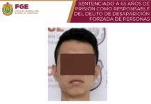 Sentencian a 65 años de prisión a expolicía de Fuerza Civil por desaparición forzada en Xalapa