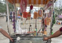 Atiende Protección Civil municipal de Veracruz incendio en comercio ambulante