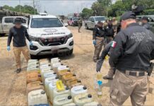 Aseguran casi dos mil litros de huachicol en Veracruz