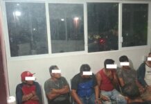 Policía Municipal de Medellín de Bravo detiene a personas por sustraer material de obra pública en La Gloria