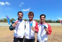 Esquí acuático cierra con oro, plata y bronce en Santo Domingo 2026