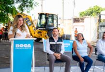 Gobierno de Boca del Río inicia dos obras de rehabilitación de vialidades en el Ejido Primero de Mayo Norte