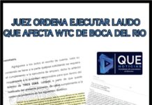 Juez federal federal vuelve a exigir ejecución del laudo que amenaza al WTC