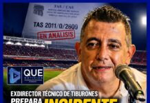 Exfuncionario de los Tiburones Rojos prepara incidente ante tribunal internacional