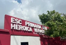 Balacera en escuela primaria de Veracruz causa temor; hay una mujer herida
