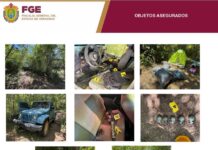 Un arsenal y 59 mil bolsas con drogas, encontraron autoridades tras un cateo en Veracruz; la FGR atraerá el caso