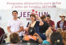 Inicia Rosa María segunda dispersión de valeras de JEFMUN en beneficio de 15 mil familias
