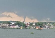 Calor del Golfo y aire frío favorecieron formación de tornado frente a Alvarado