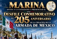 Marina conmemora 205 años del nacimiento de la Armada de México y 202 años de la Constitución Federal de 1824 con visitas a bordo del ARM “Tabasco”