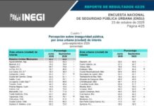 En un año, disminuye casi 10 puntos porcentuales la percepción de inseguridad en la ciudad de Veracruz