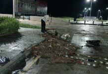 En Boca buscan evitar que la basura se convierta en un tapón pluvial