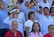Destaca Rosa María vínculo histórico de Veracruz con la Armada de México durante su 205 aniversario