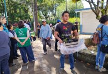 Realizan Jornada de Reforestación por desaparecidos en el Cerro de la Galaxia