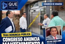 Tras denuncia pública Congreso anuncia mantenimiento a elevador