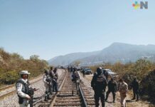 Asesinan pedradas a dos policías de Ferrosur tras emboscada para asaltar un tren en la región de las Altas Montañas de Veracruz