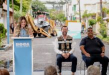 Boca del Río rehabilita las calles 3 Carabelas y Conquistadores con inversión de más de 3.3 millones de pesos