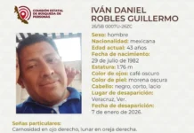 Teniente activo de la Marina lleva casi 10 meses desaparecido en Veracruz