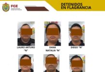 Hallan droga a 6 policías en Veracruz tras cateo e intervienen comandancia