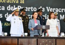 Sheinbaum visita Veracruz en medio de ola violenta, derrame de hidrocarburo, sistema de Salud en crisis y exigencia de seguridad a Nahle