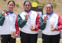 Obtiene tiro con arco dos medallas más en Santo Domingo 2026