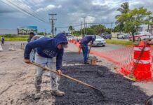 Programa Permanente de Bacheo 2026 busca mejorar las vialidades de Boca del Río: Alcaldesa Maryjose Gamboa