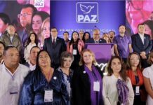 Partido PAZ celebra su primer congreso y define dirigencias