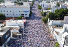 Culiacán marcha por la paz; familias y sectores productivos exigen frenar la violencia