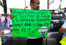 Mega marcha de ayer en Veracruz prendió un debate entre Nahle y hermano del exgobernador morenista Cuitláhuac García