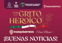 Suspende Ayuntamiento de Veracruz cobro de parquímetros este 16 de septiembre