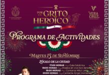 Lista gran celebración por las Fiestas Patrias 2026 en la Ciudad de Veracruz