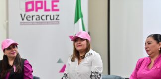 OPLE Veracruz se pinta de rosa por la prevención del cáncer de mama