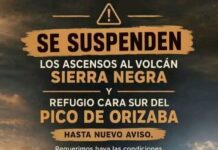 Empresas turísticas de Veracruz y Puebla cancelaron sus servicios hacia el Pico de Orizaba ante el aumento en asaltos
